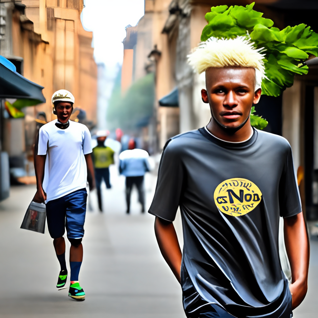 Double nees bance in The streets