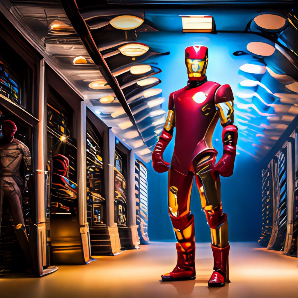 Evolution of Iron man 
