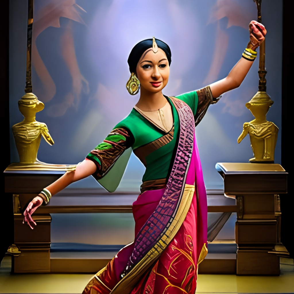 Classical Beautiful bollywood dancer
