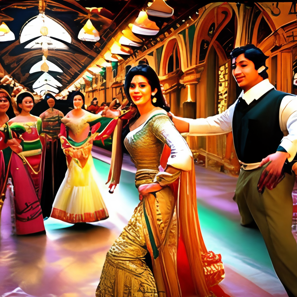 Bollywood dil se dance 