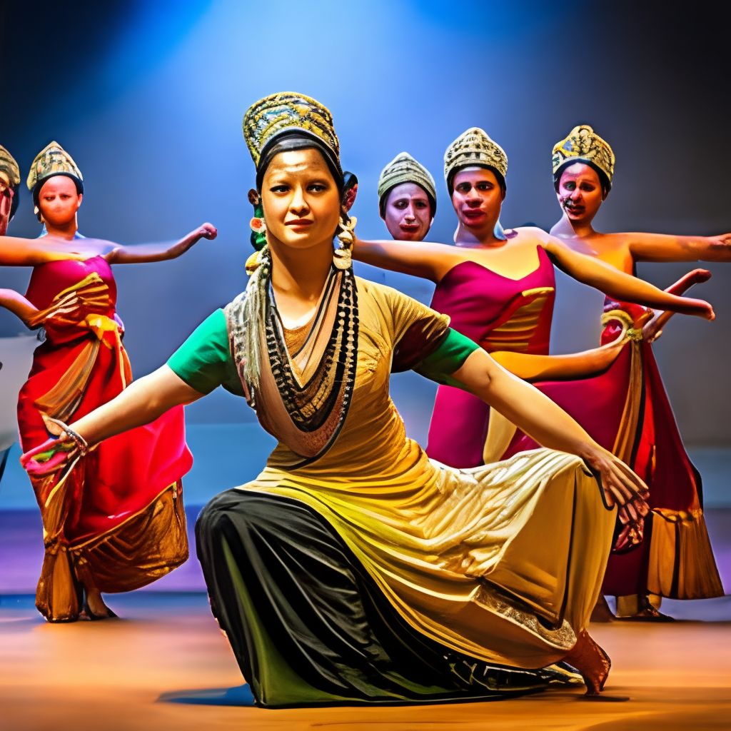 Classical expression dance