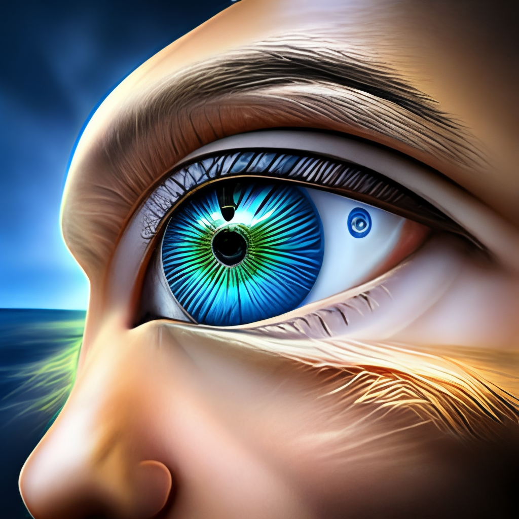 blue eye
