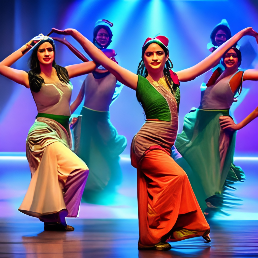 Bollywood dance expression