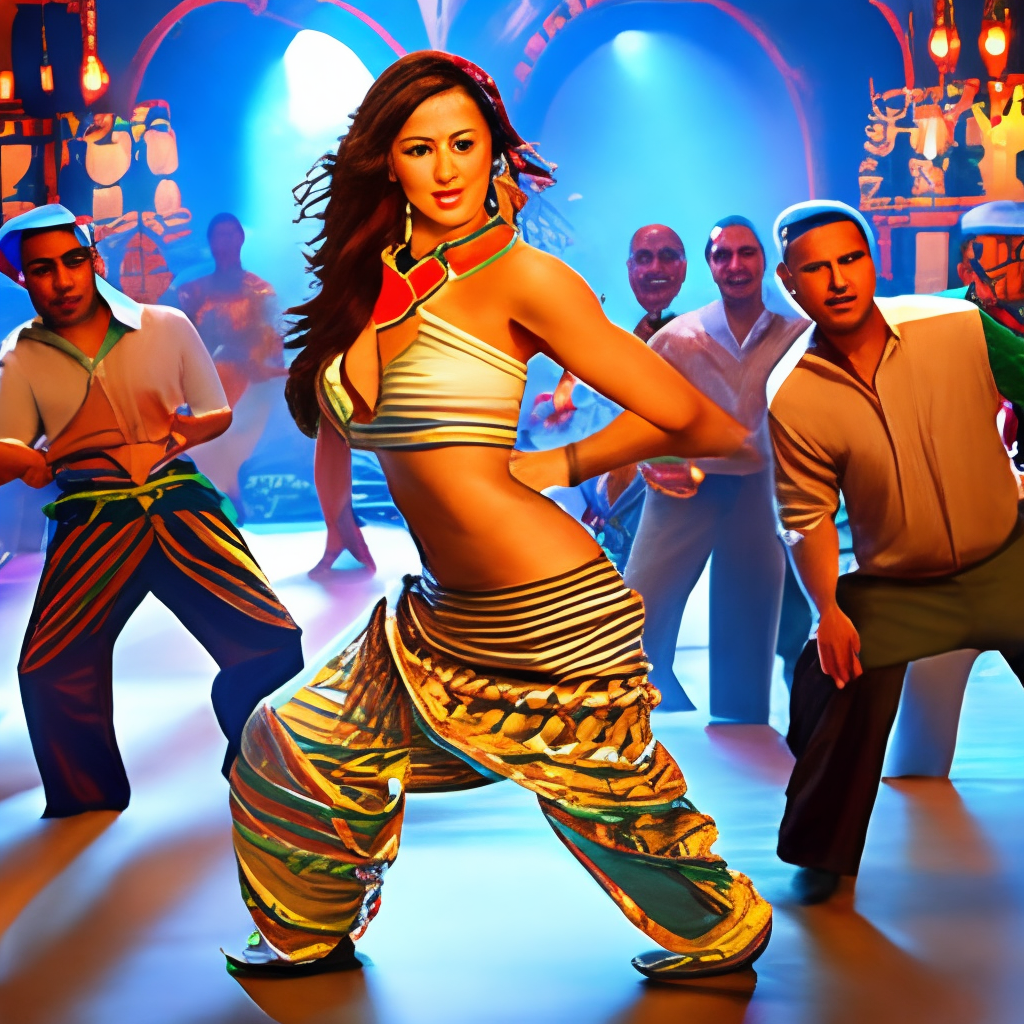 Bollywood movie dance