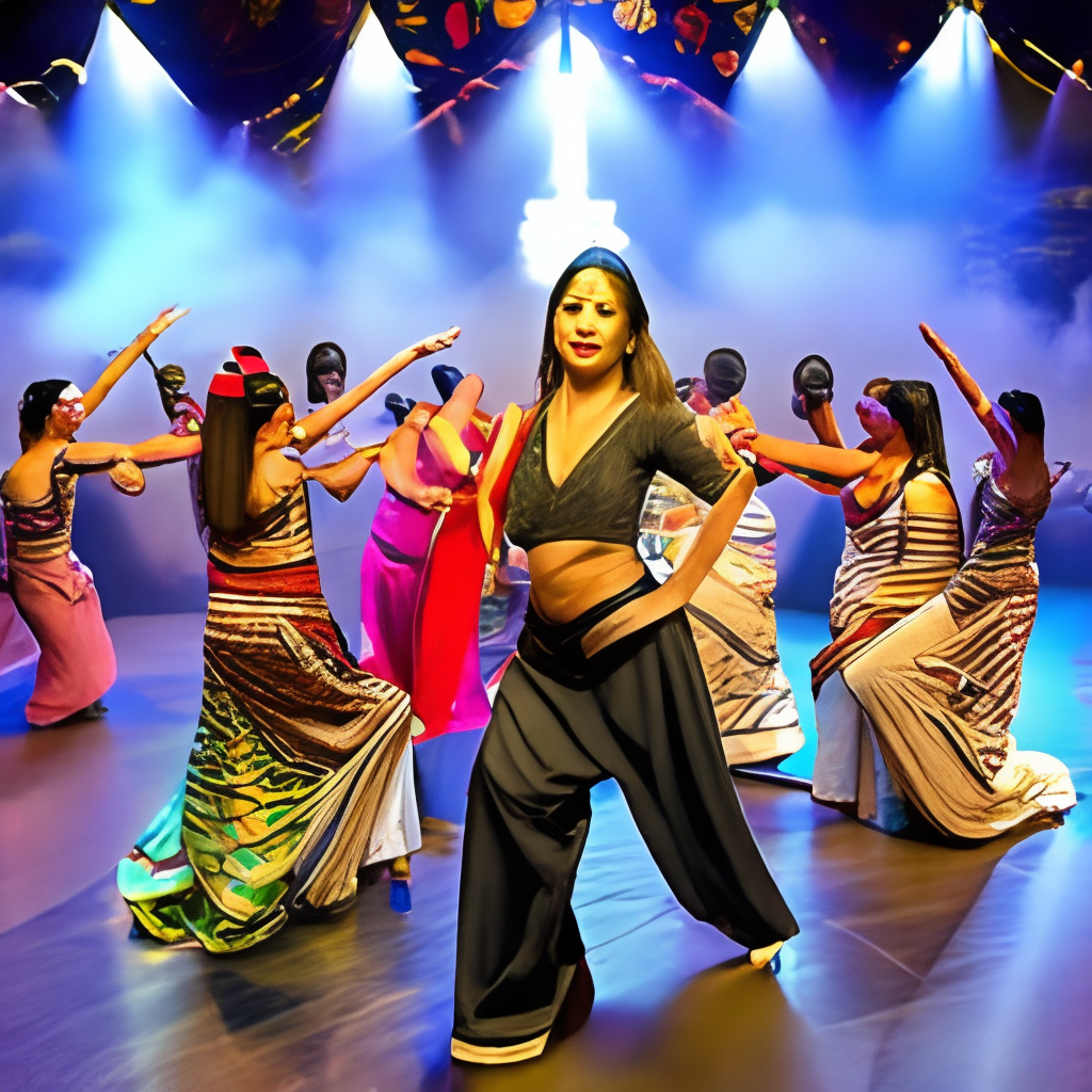 Bollywood concert dance