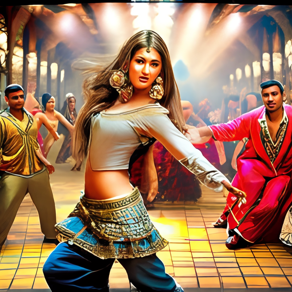 Bollywood movie dance 