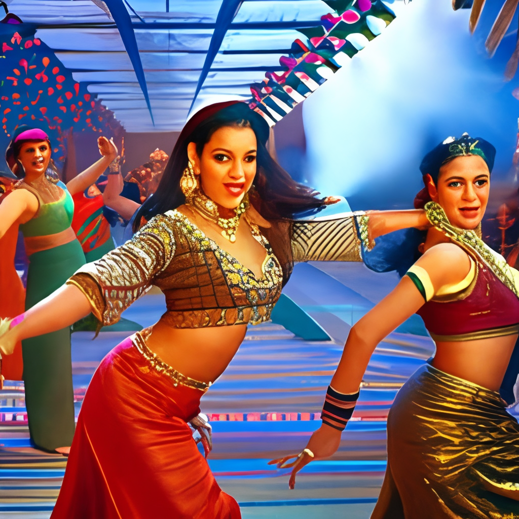 Bollywood dancing