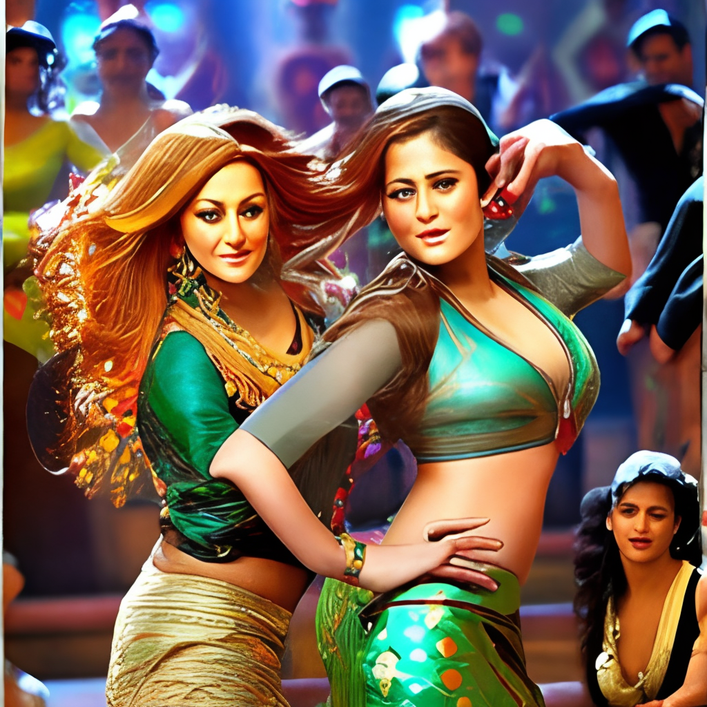Movie Dancing bollywood actress