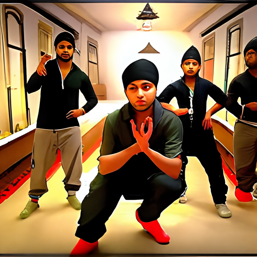 Nice Desi hiphop dance
