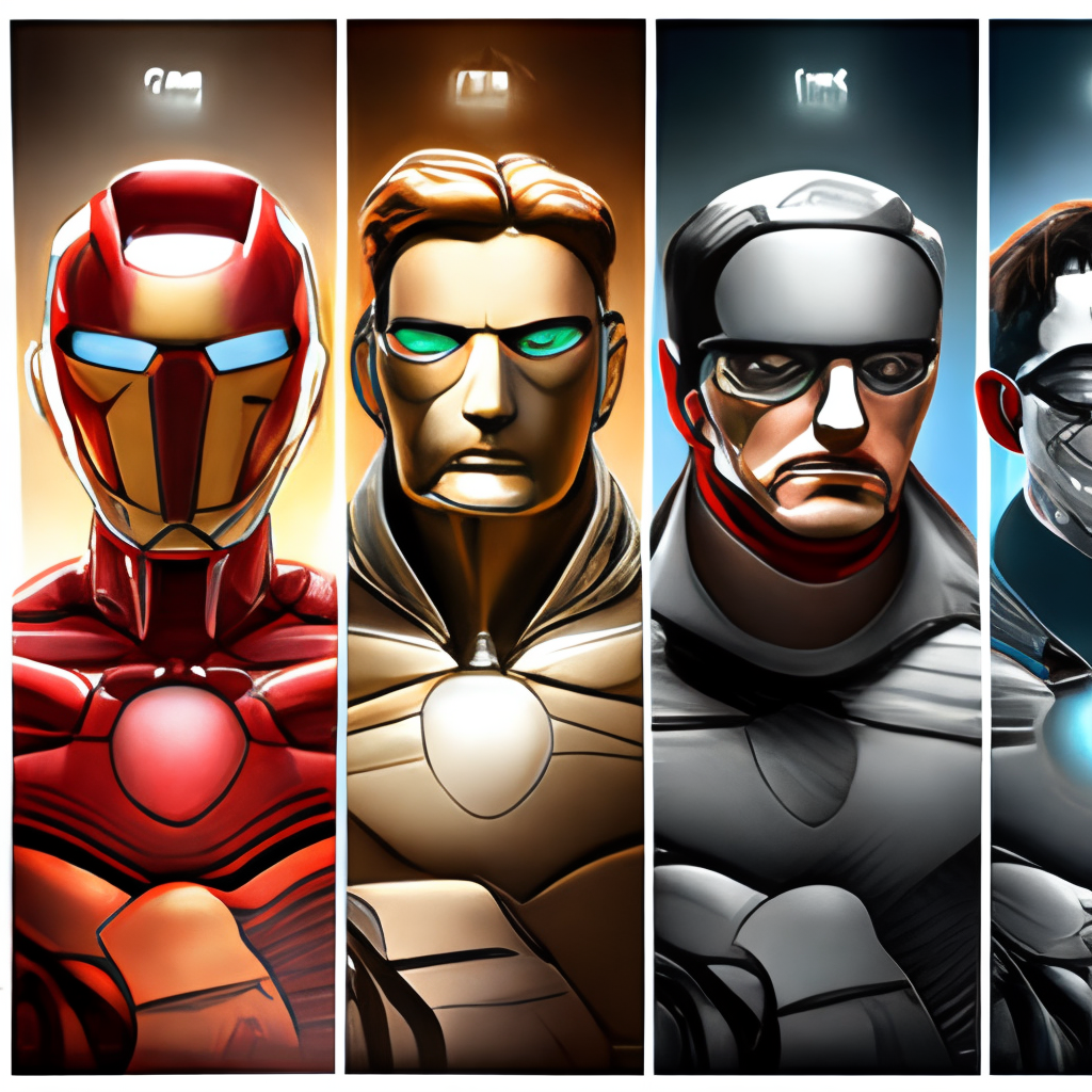 The Evolution of  Iron man