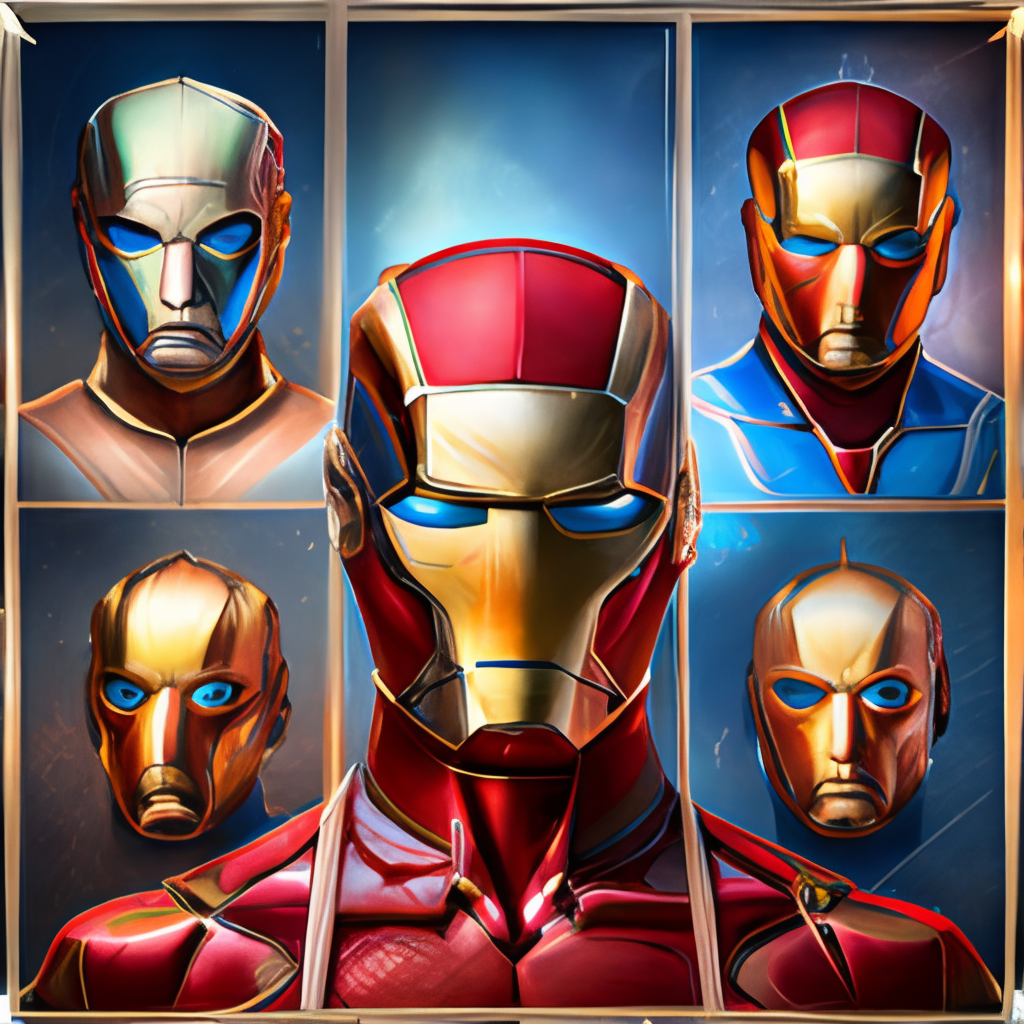 The Evolution of  Iron man
