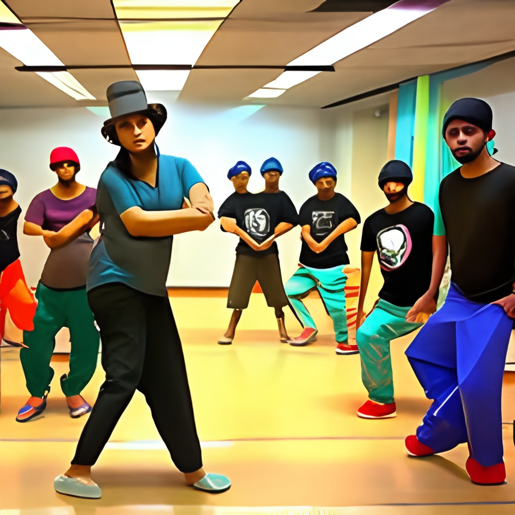 Desi hip hop dance