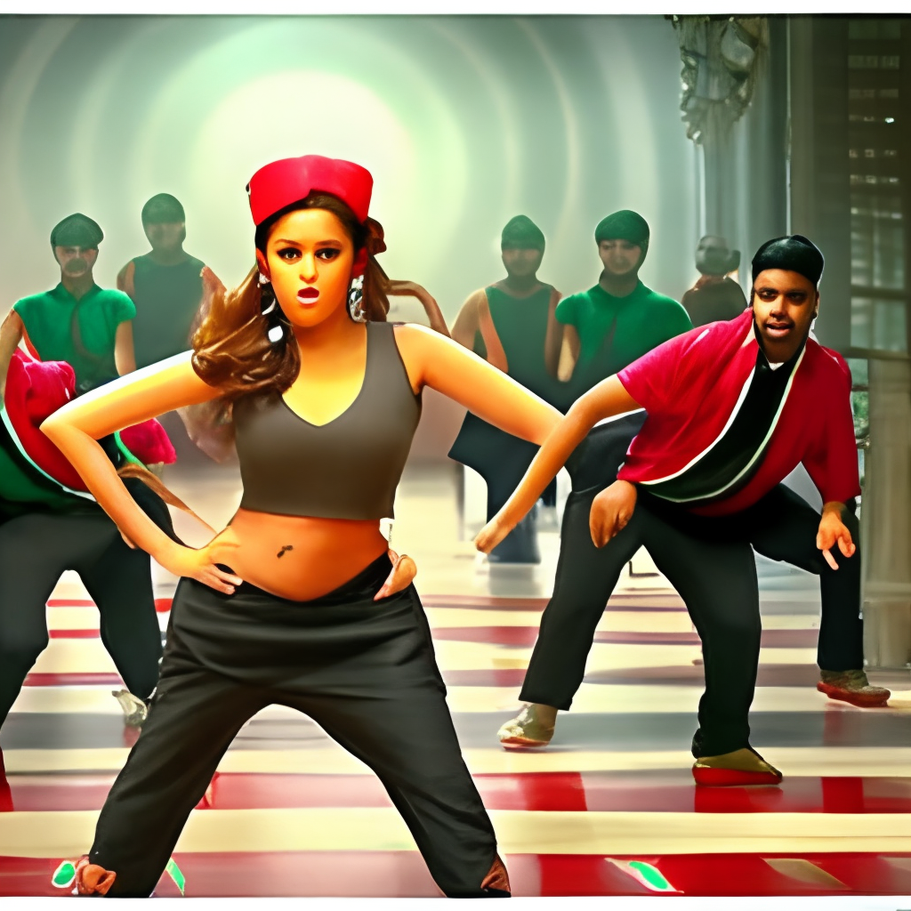 Desi actress hiphop dance