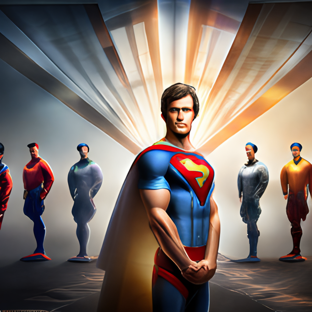 “Change the title to "The Evolution of superman