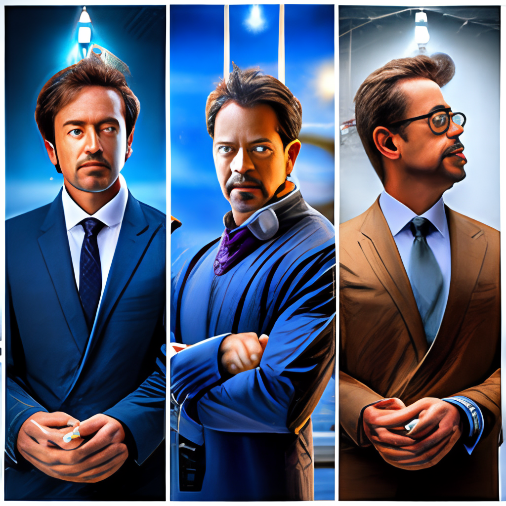 “Change the title to "The Evolution of  ironman as rdj