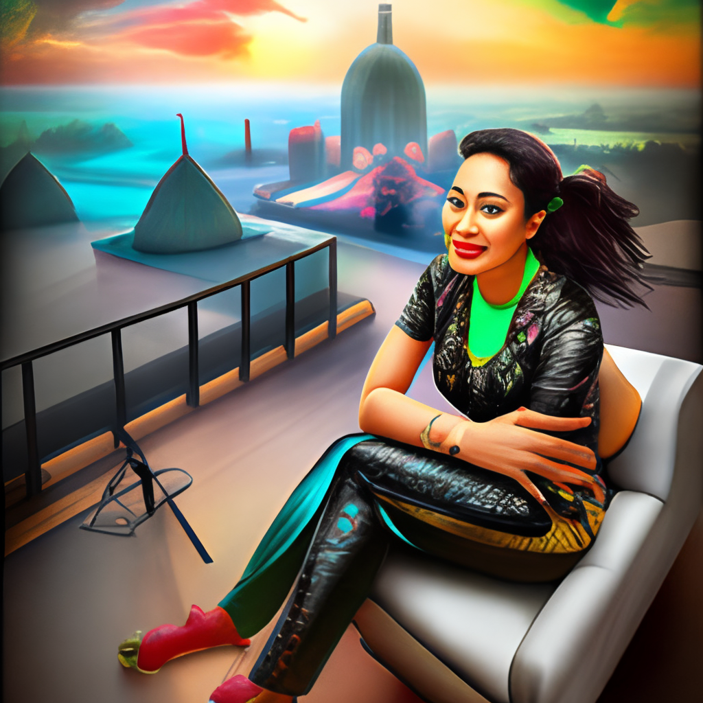 Neha Kakkar photorealistic image