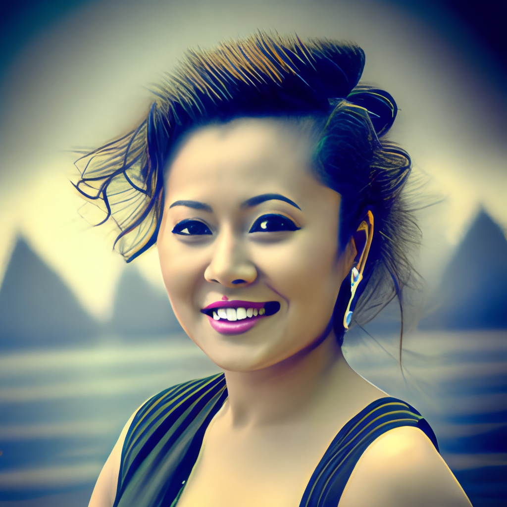 Neha Kakkar photo with a caption about her