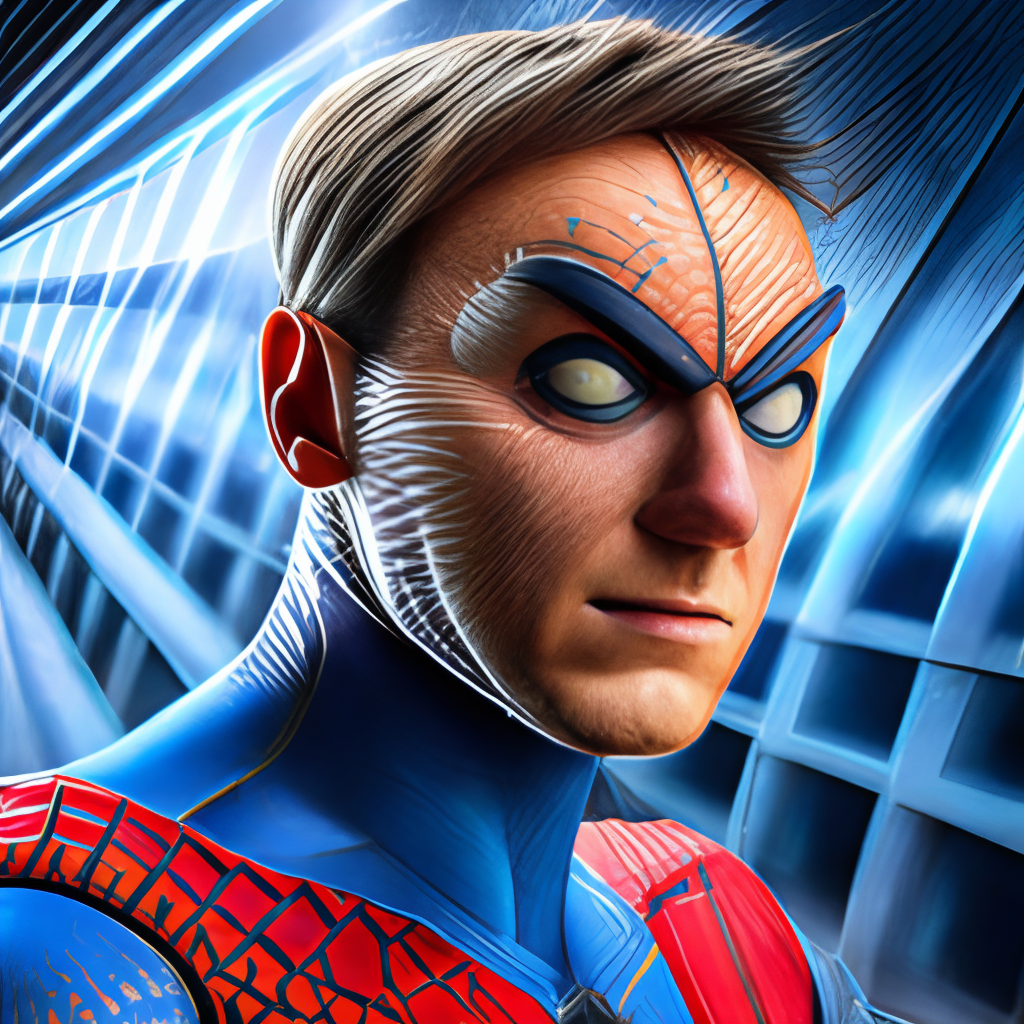 Spider Man portrait image hd realistic 