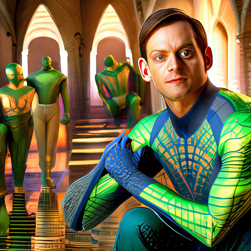 Tobey Maguire as SPIDERMAN 