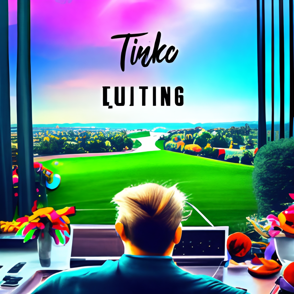 Background video for TikTok about qoutes editing