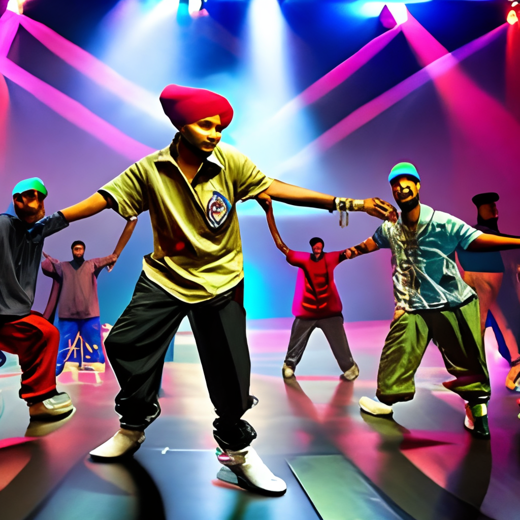 Desi hiphop scene