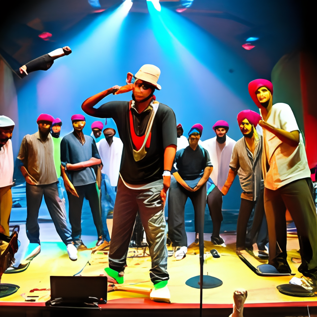 Desi hiphop scenes