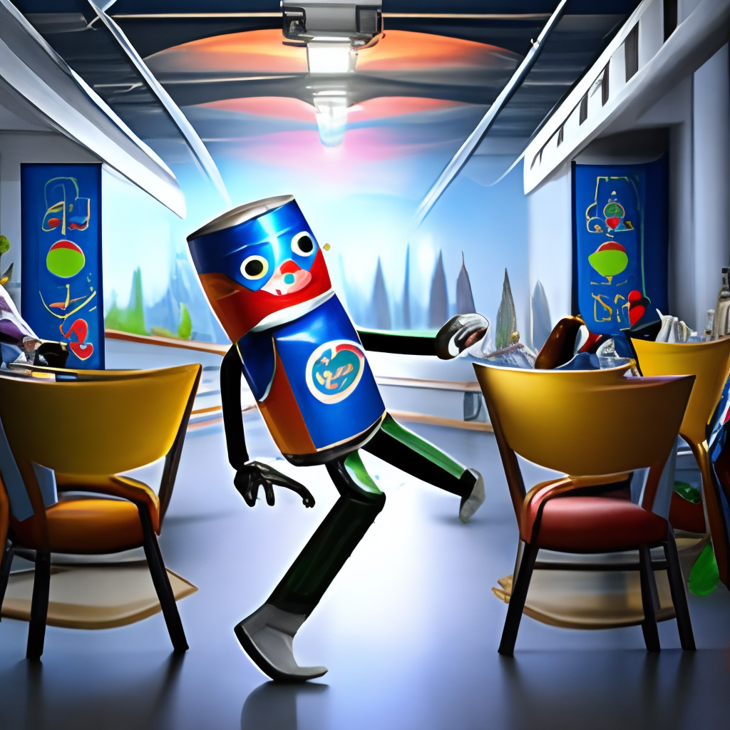 Pepsi robot dance