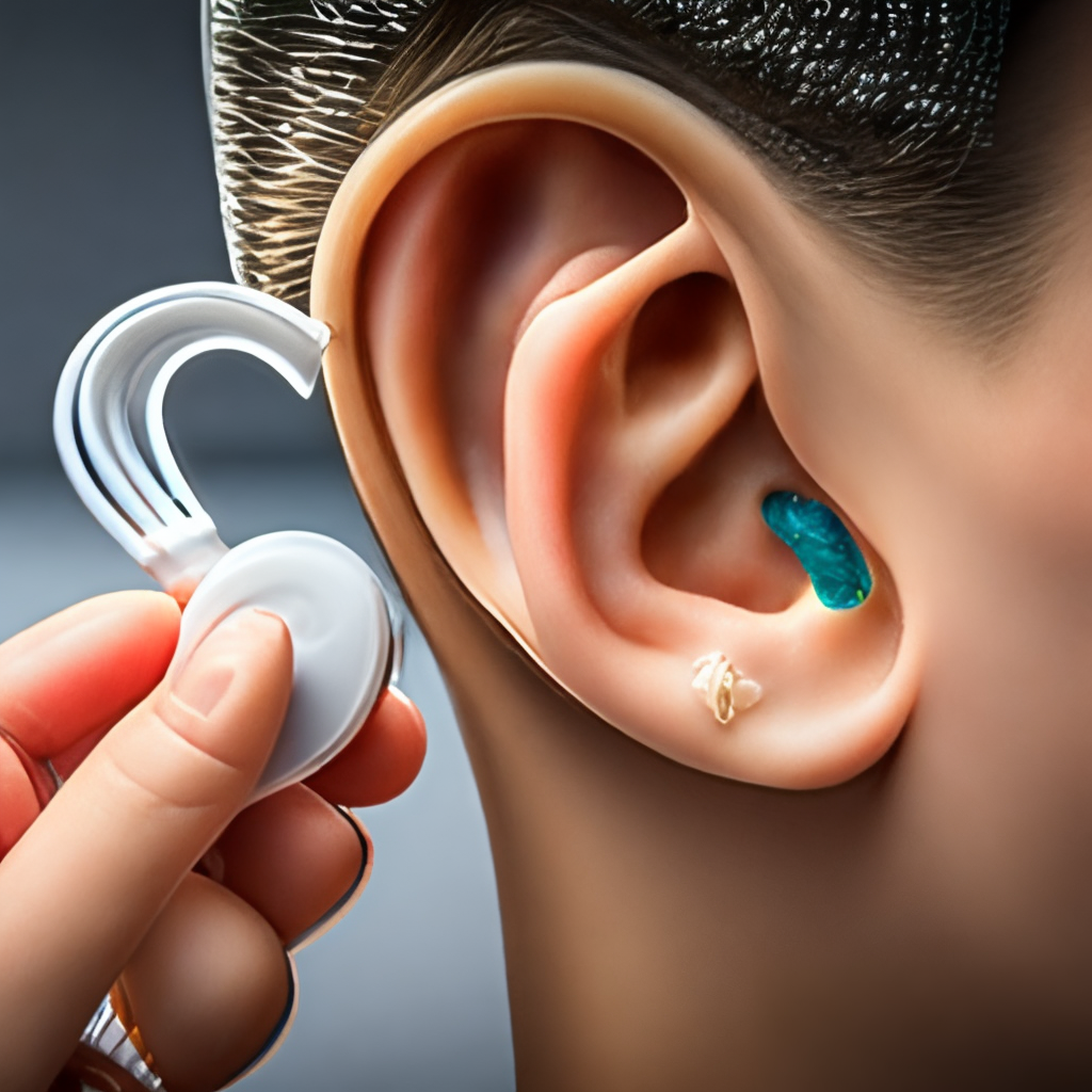 An ear with airpad