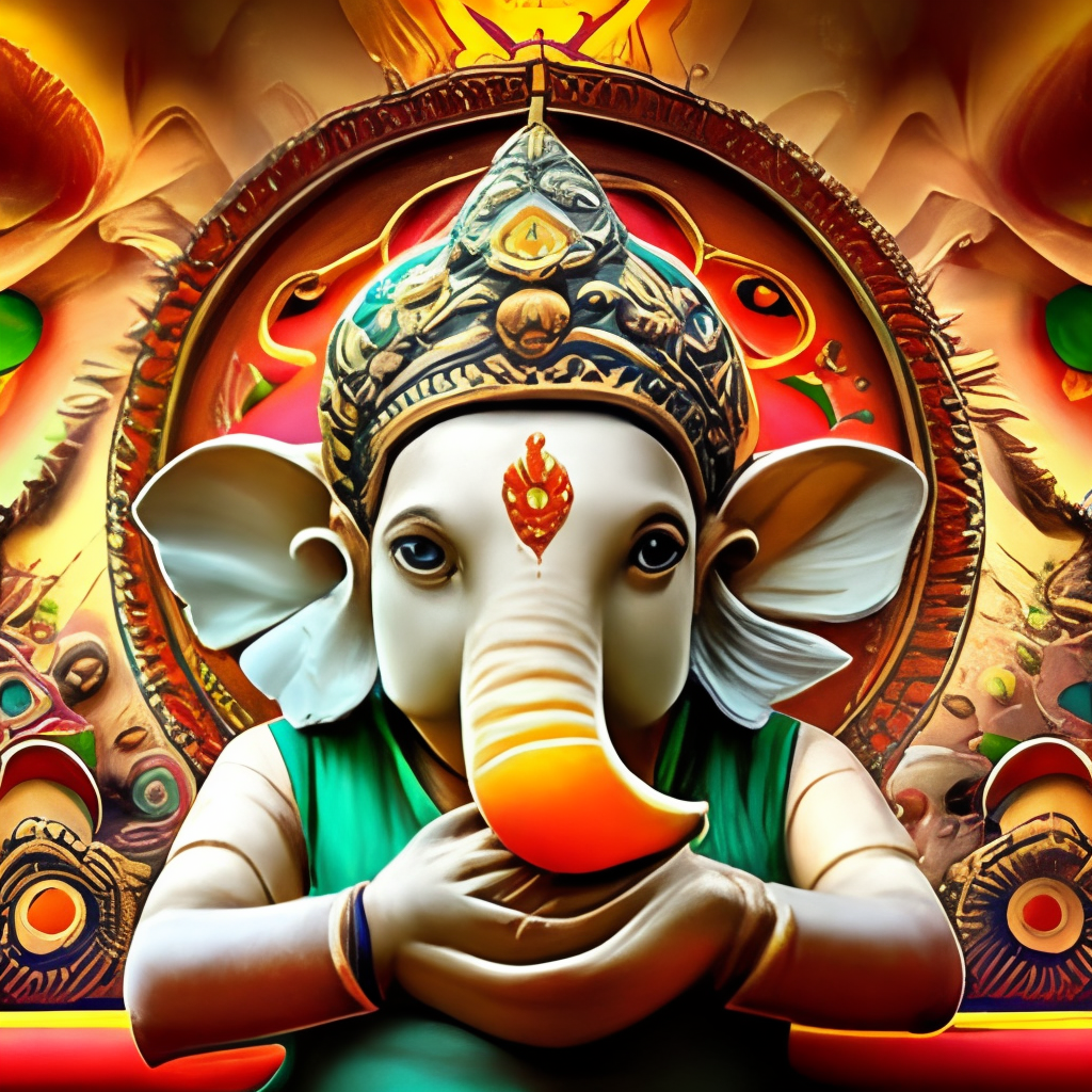 Ganesha god 