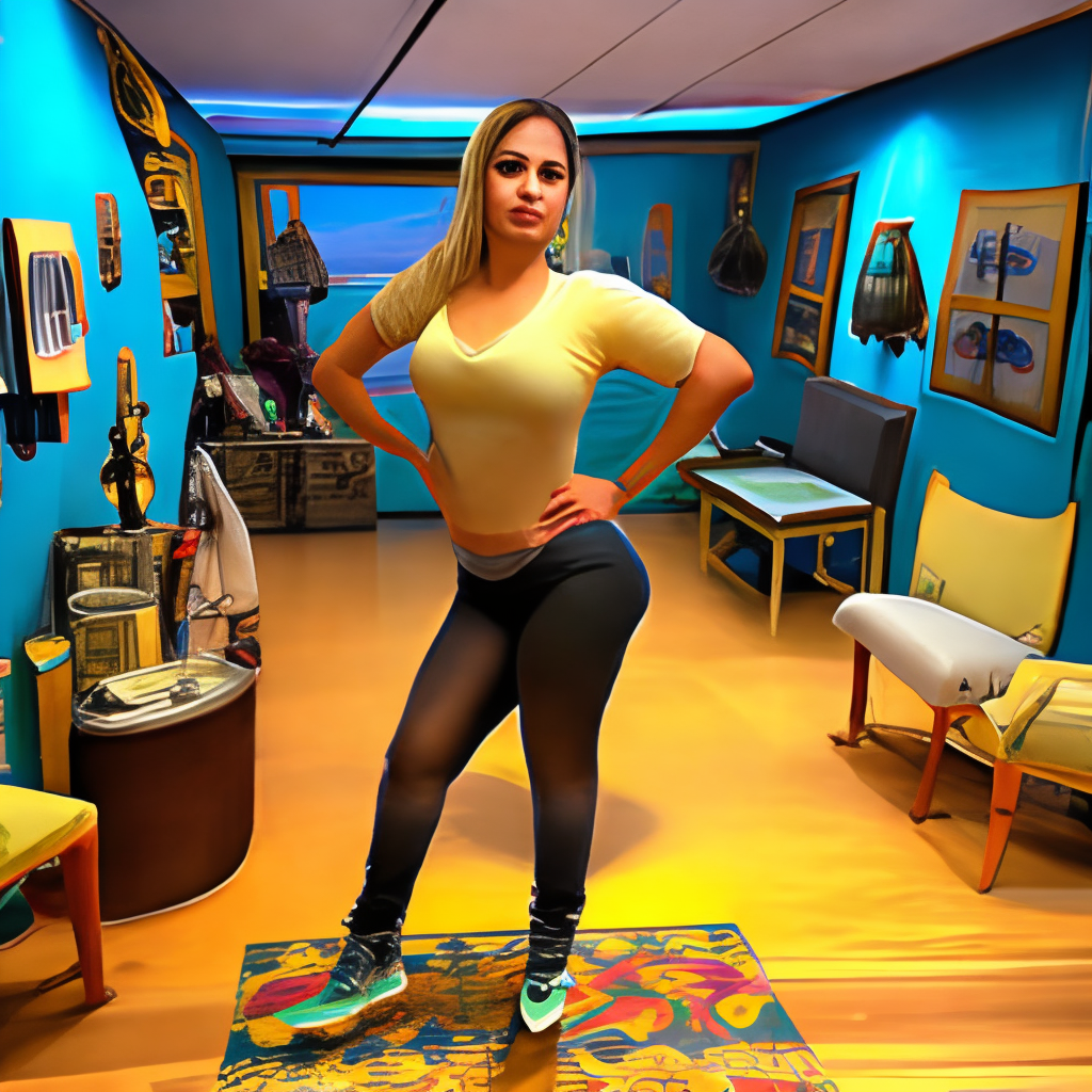 chica hermosa de 25 años bailando, 32k, fulhd, renderizado, hiperddetallado, hiperralista,