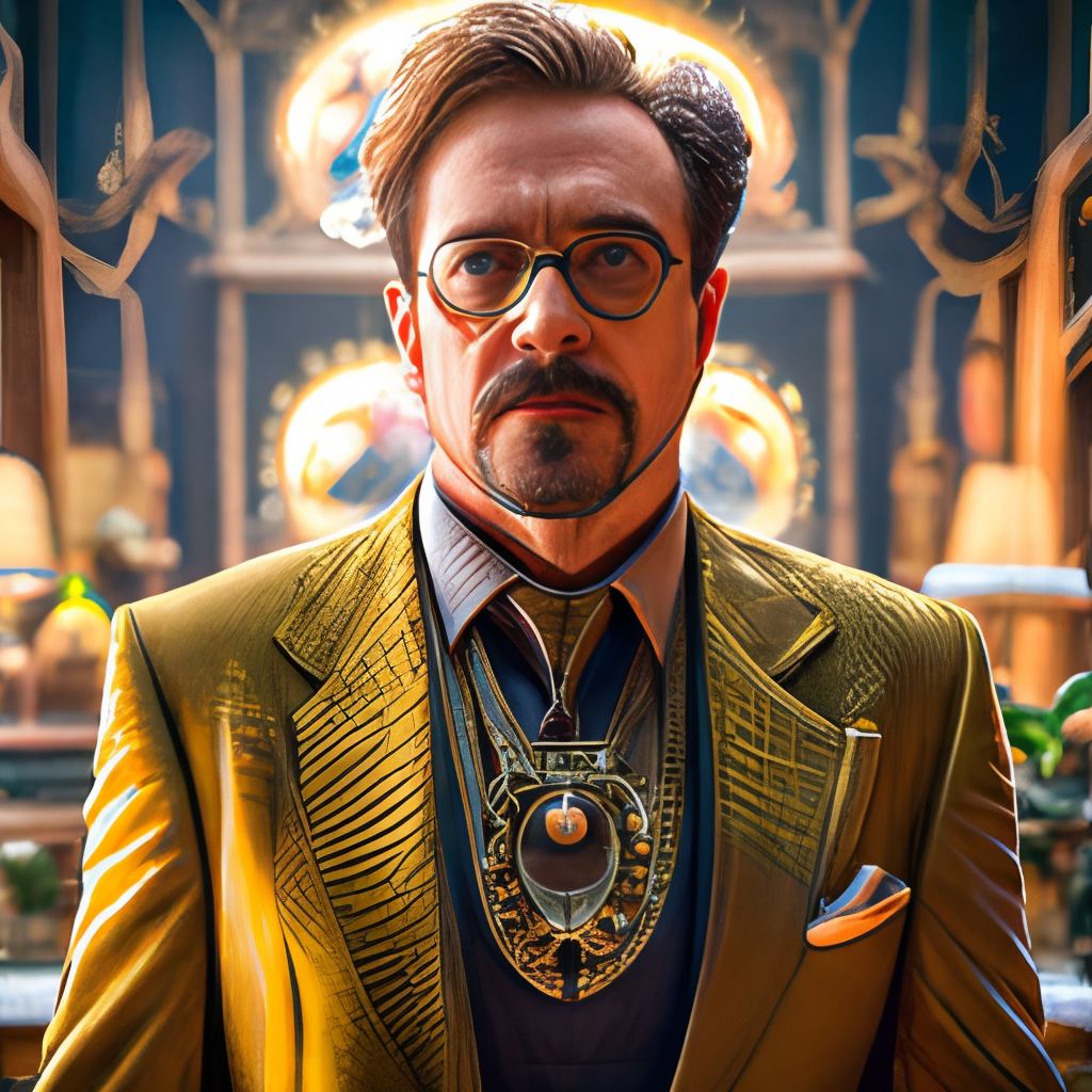 Hd high definition image of RDJ