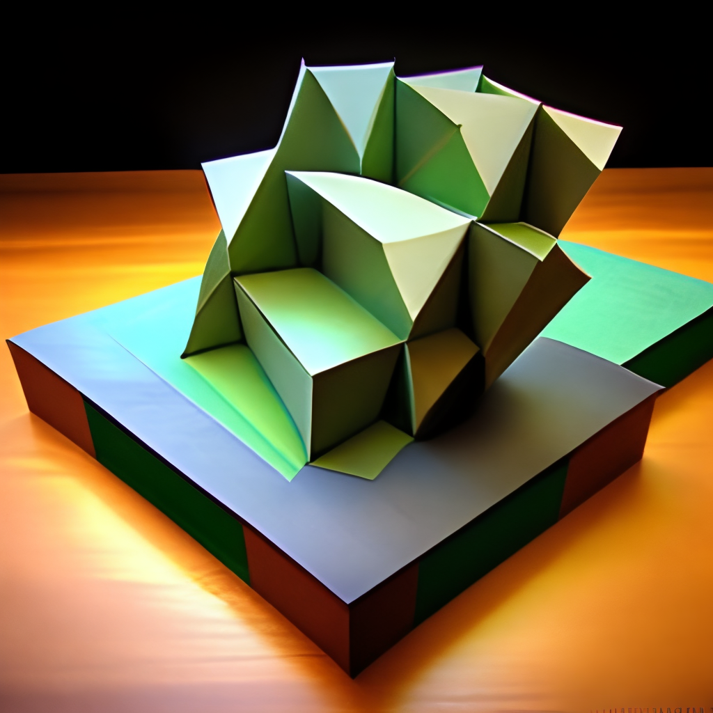 Origami tessellation paper 