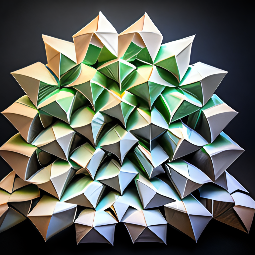 Origami tessellation Eric gjerde
