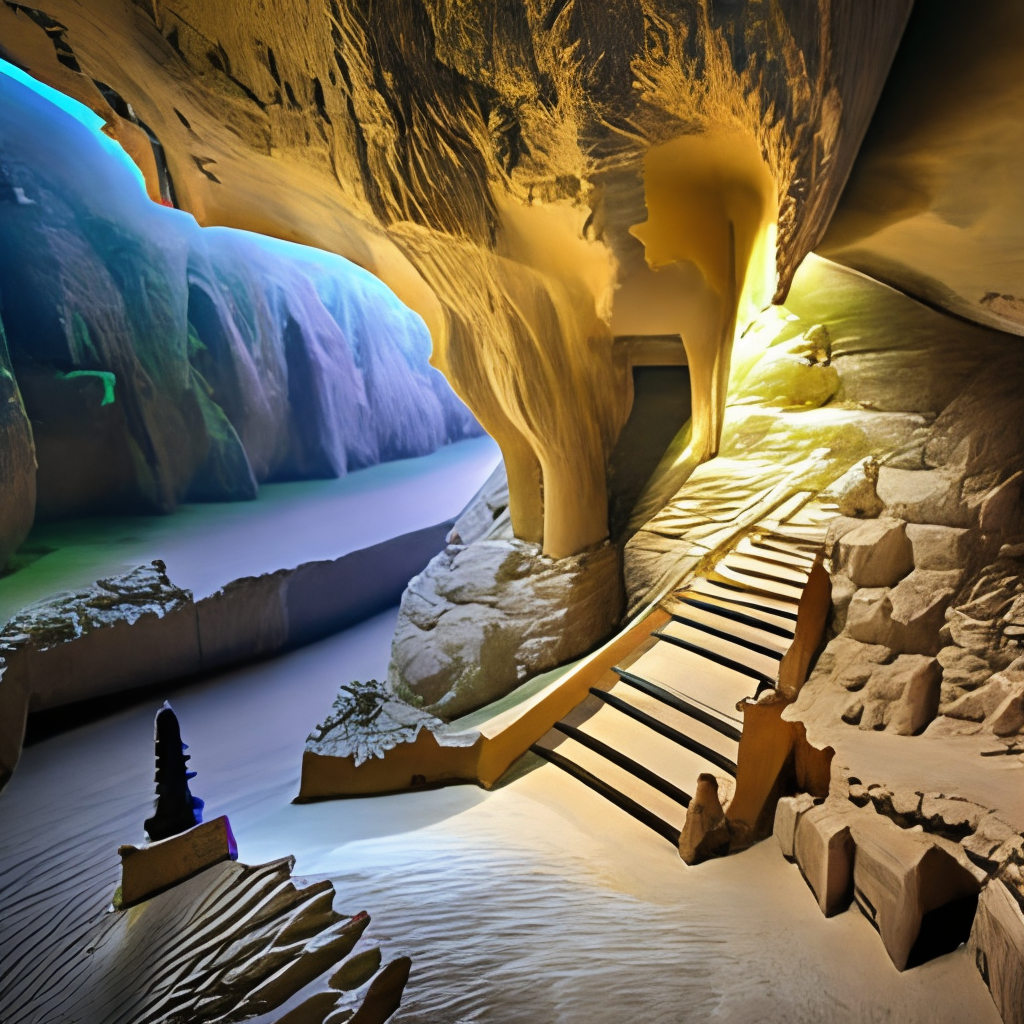 a cave