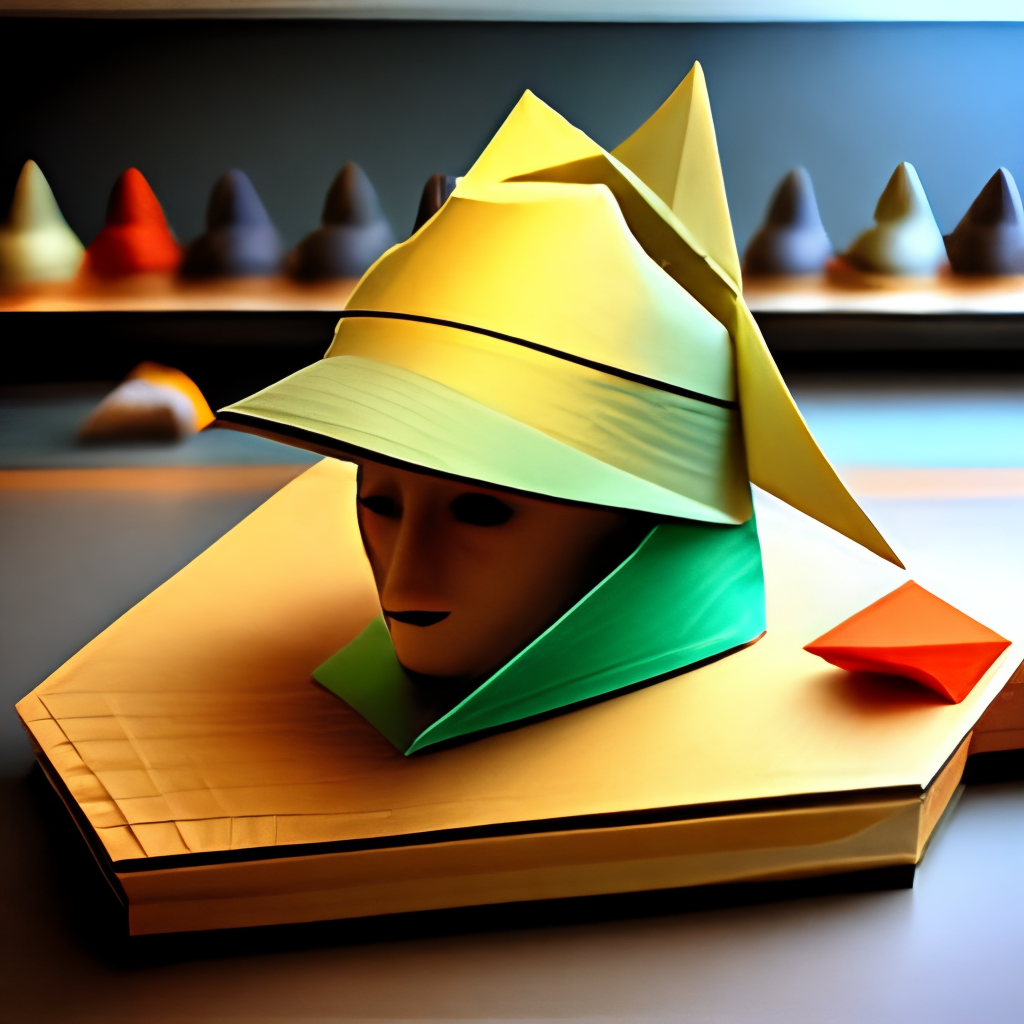 Origami hat