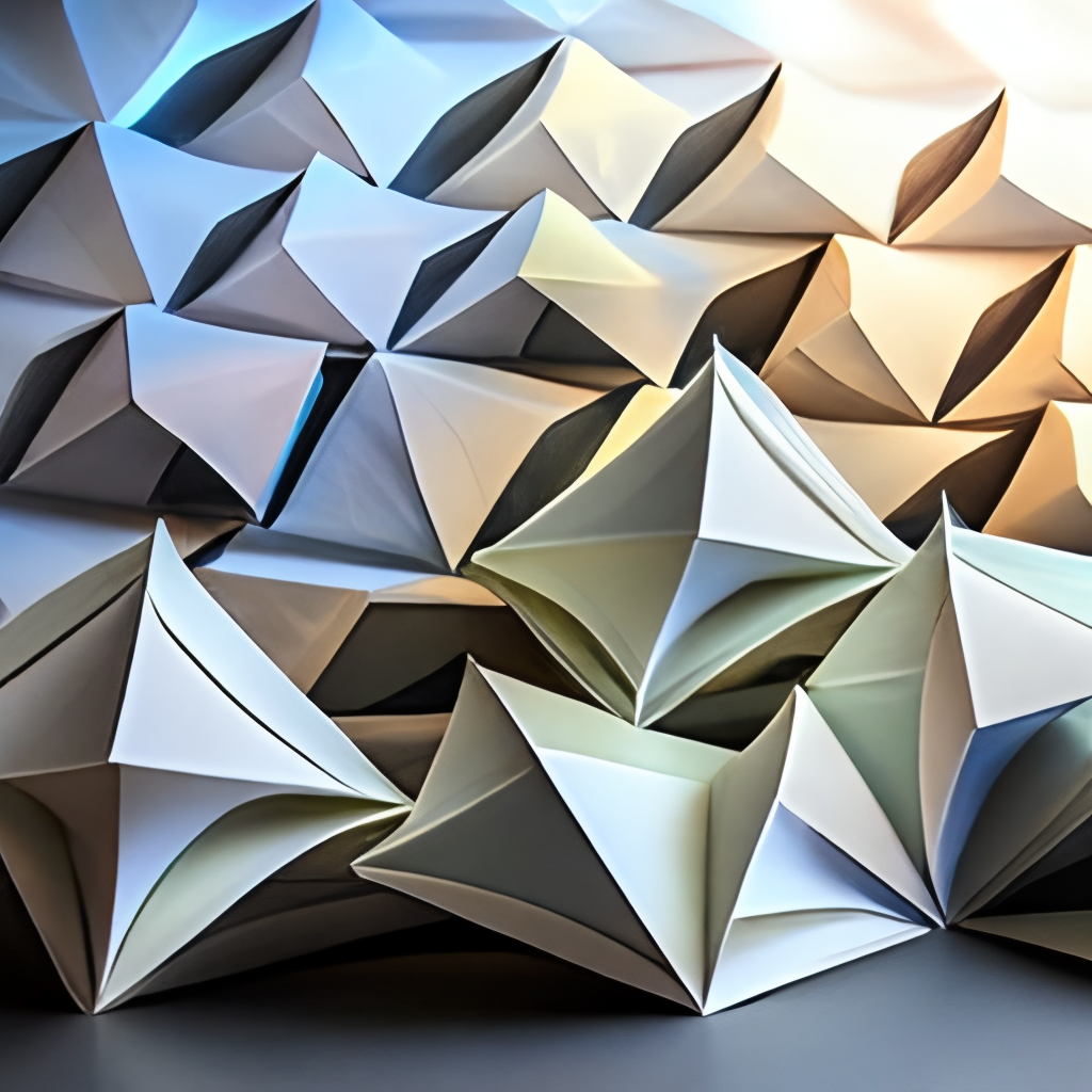 Origami architecture tessellation  
