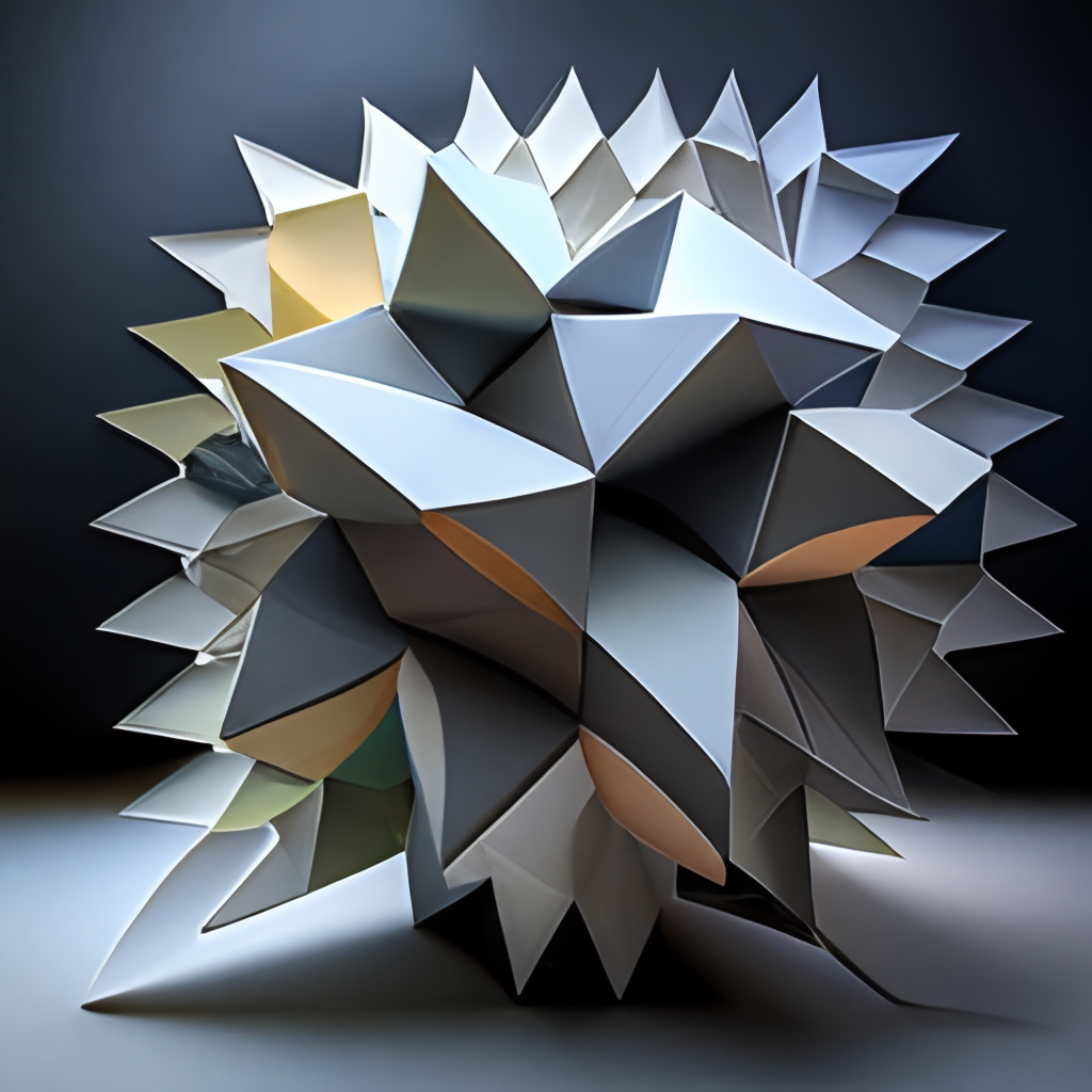 Origami architecture tessellation  