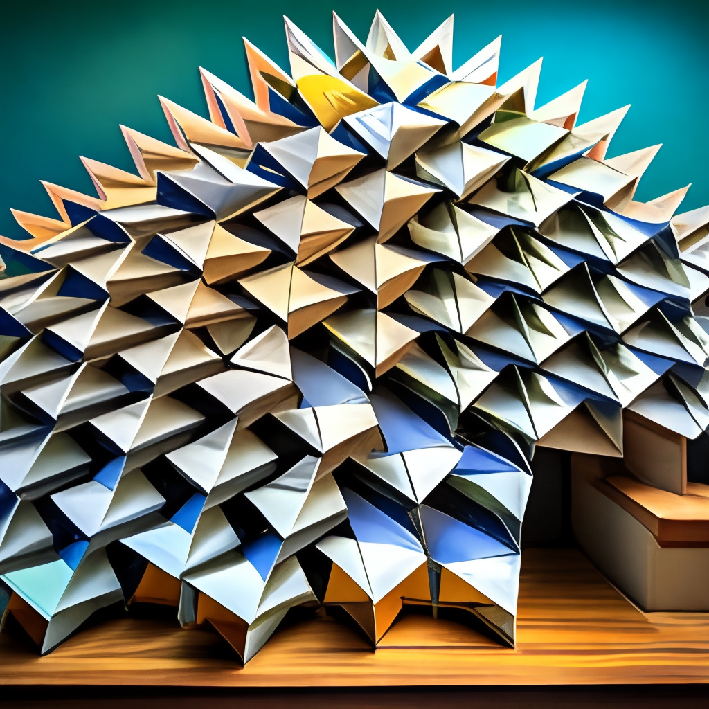 Origami architecture tessellation  