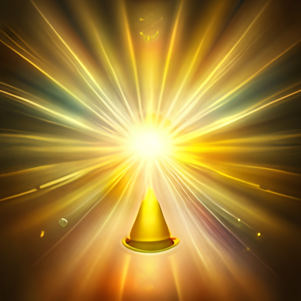  fortune irradiating golden light