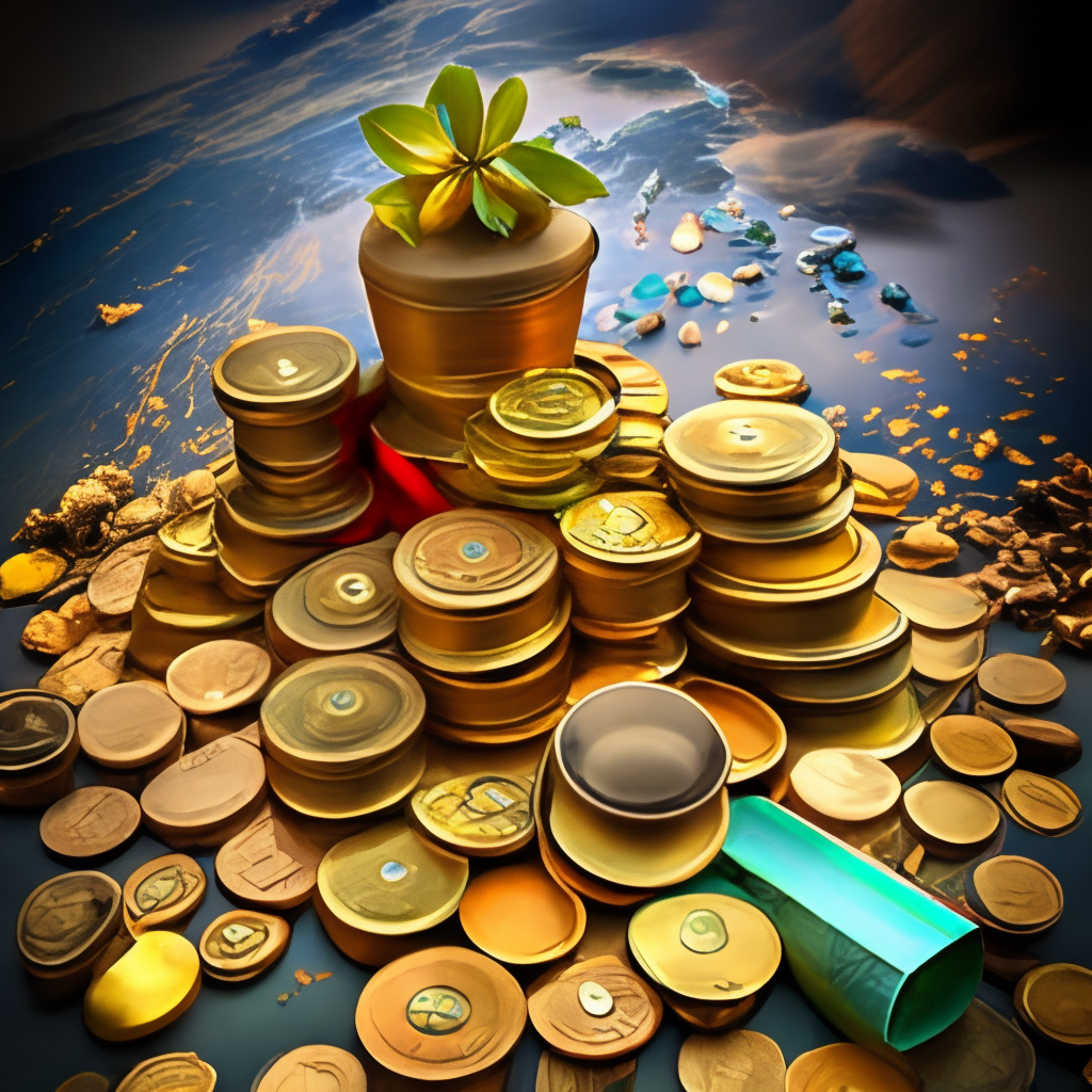 treasure and gold