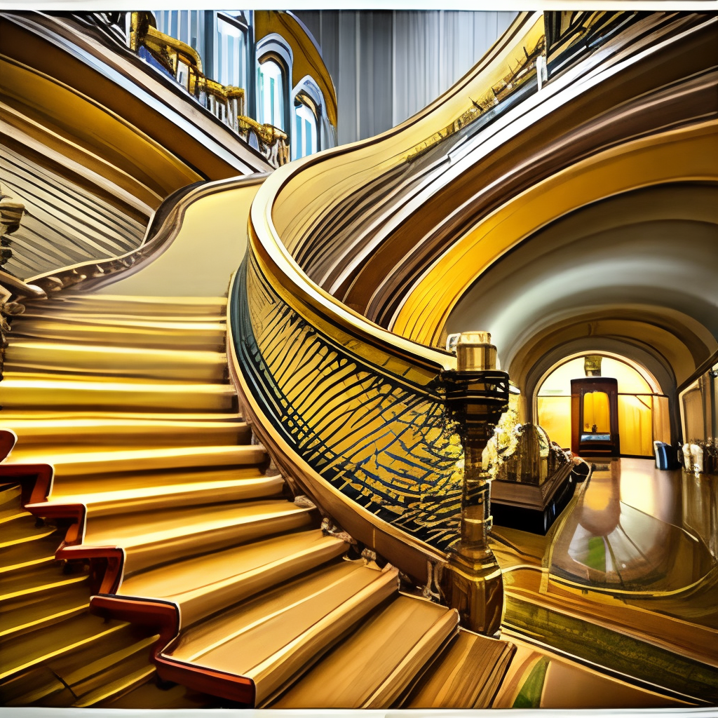 golden stairs