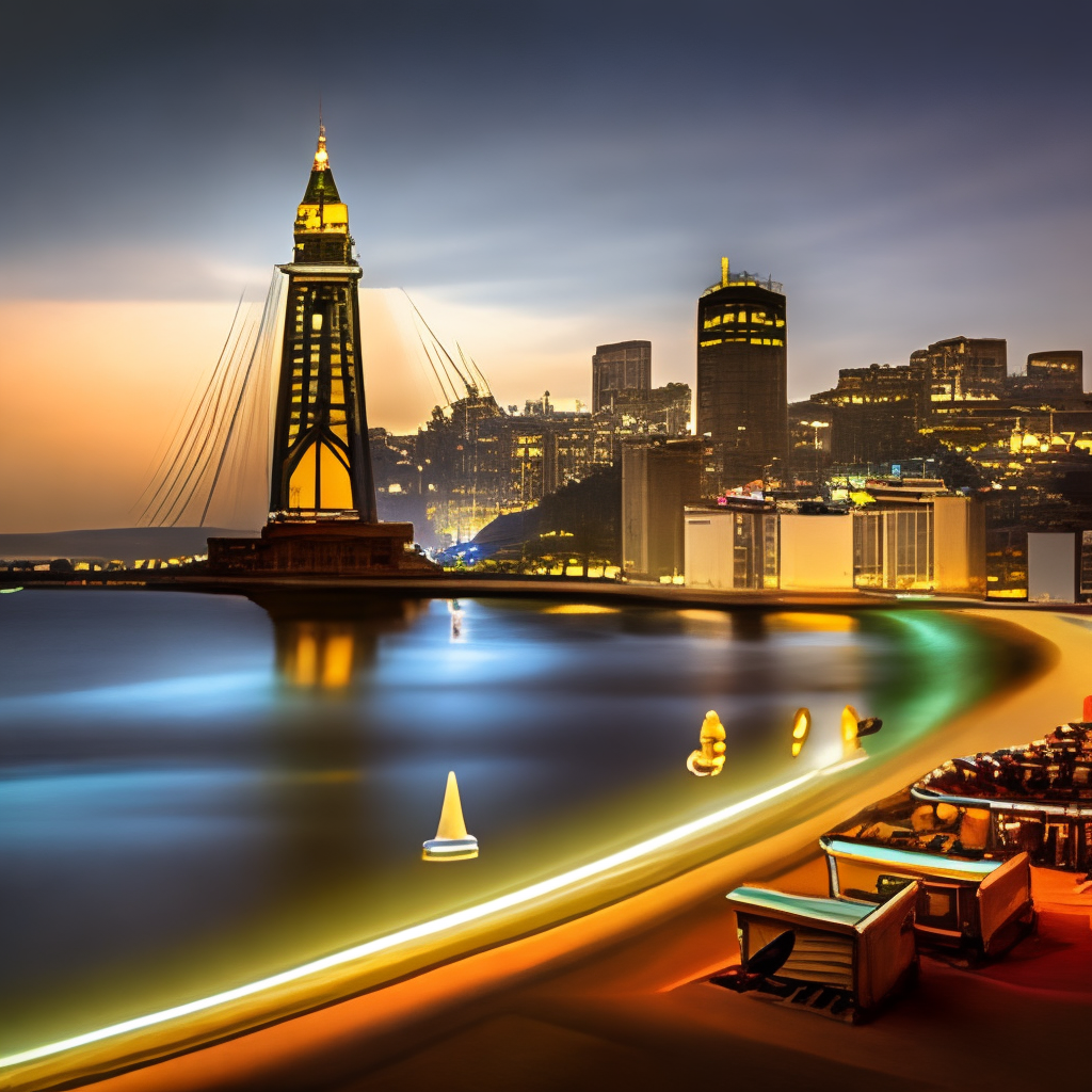 golden lights
