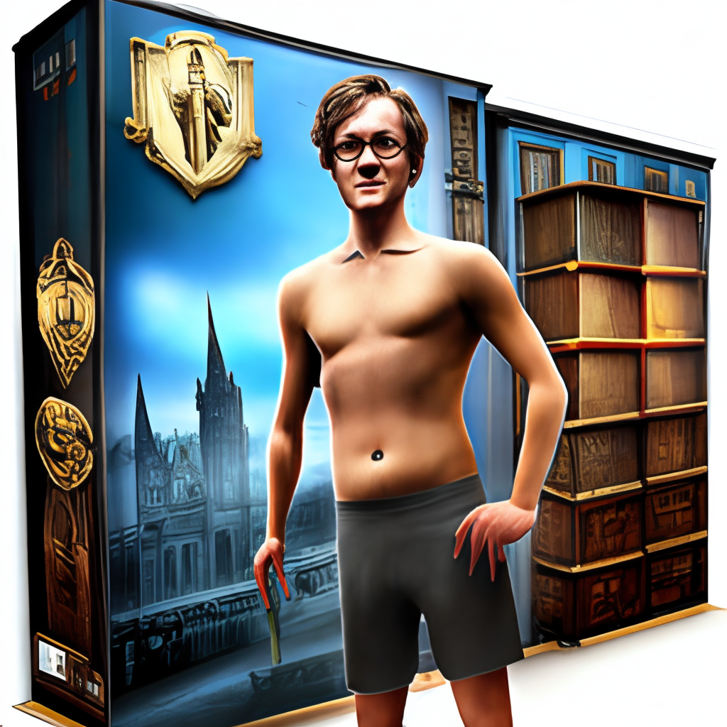 Harry Potter bodybuider series, UHD, realisitc
