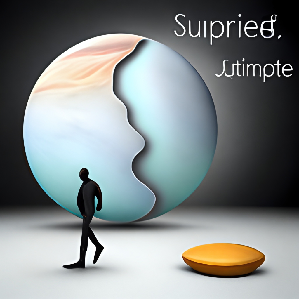 Wandering on Jupiter's surface, identified by overly simplified shapes, minimalism