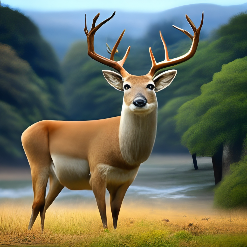 A deer 