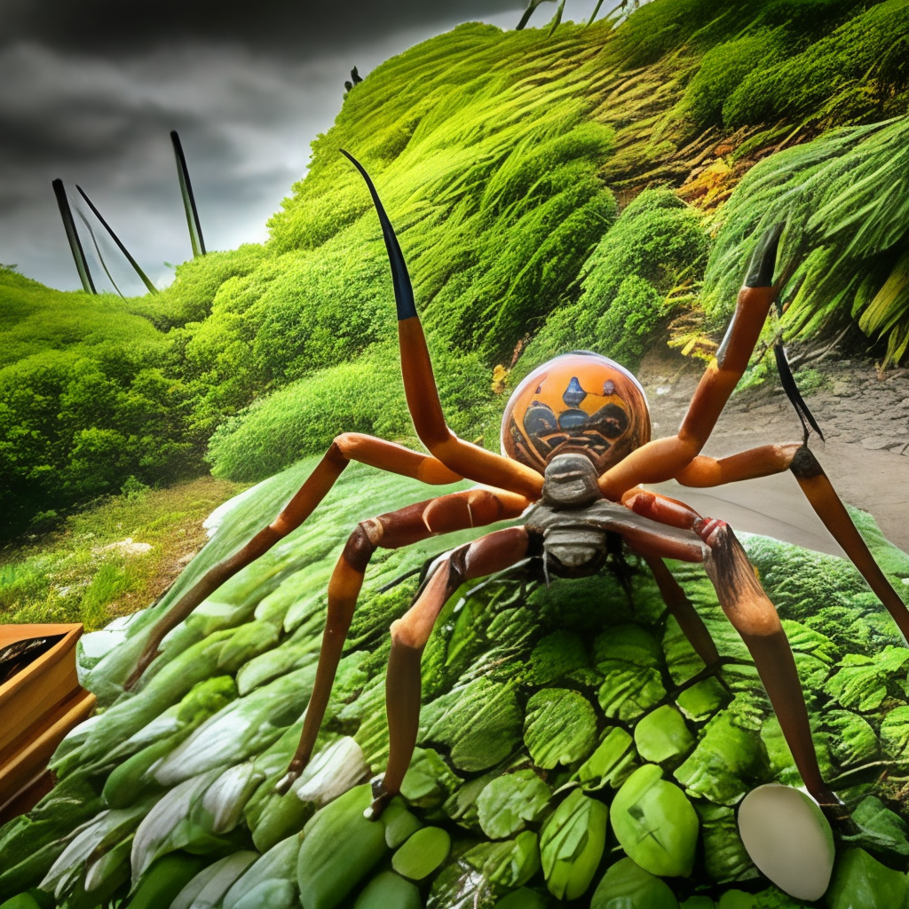 a big spider