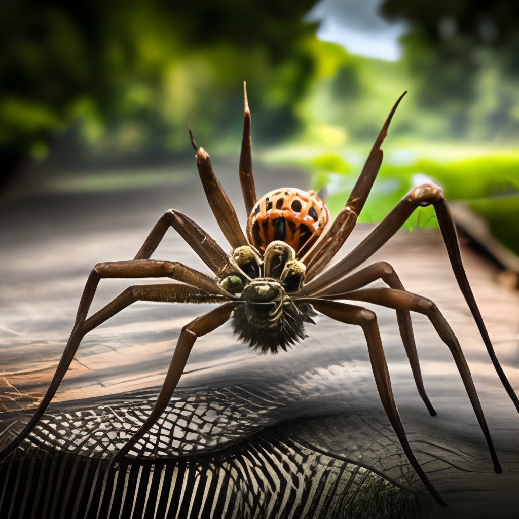 a big spider