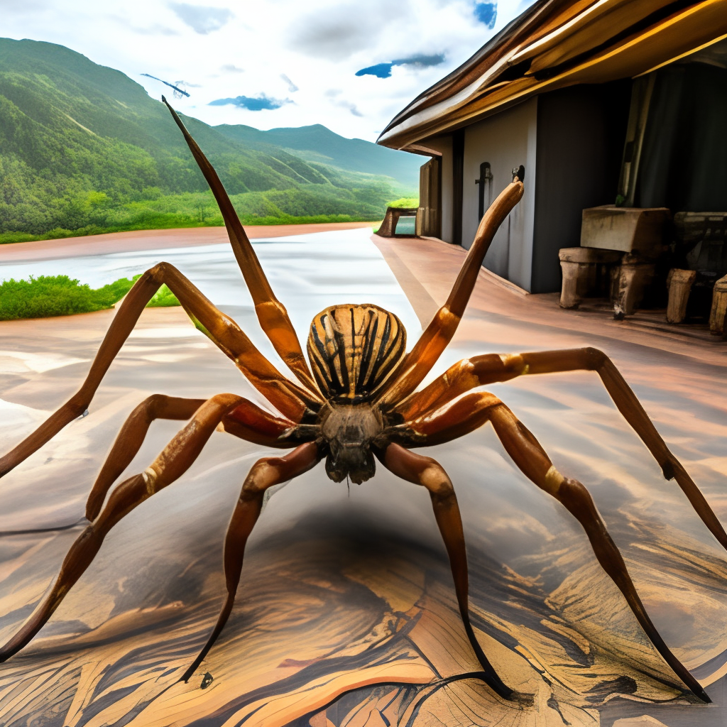 a big spider