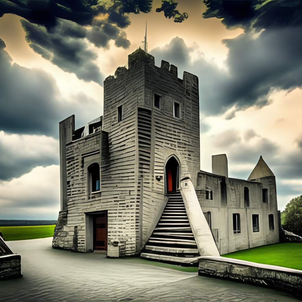 An old castle in Ireland