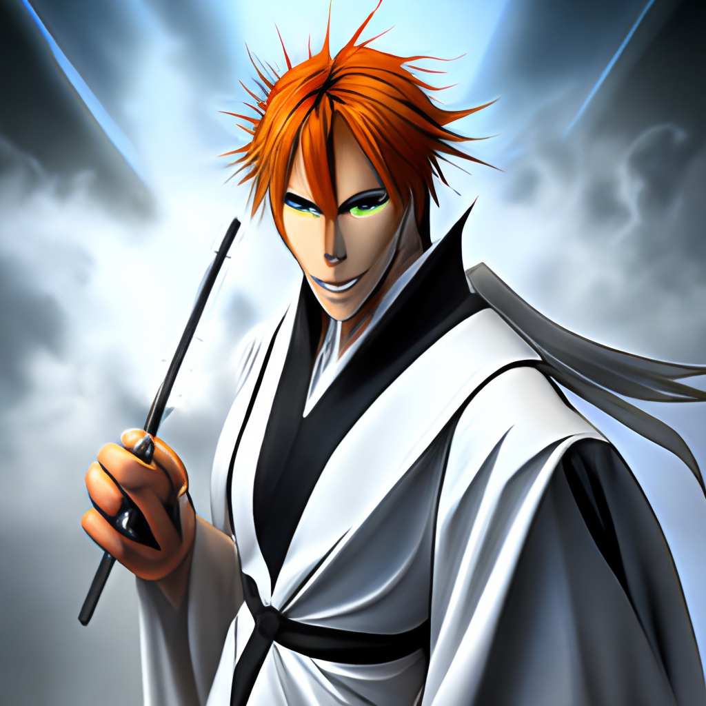 Mask hollow Ichigo's Kurosaki, Bleach anime